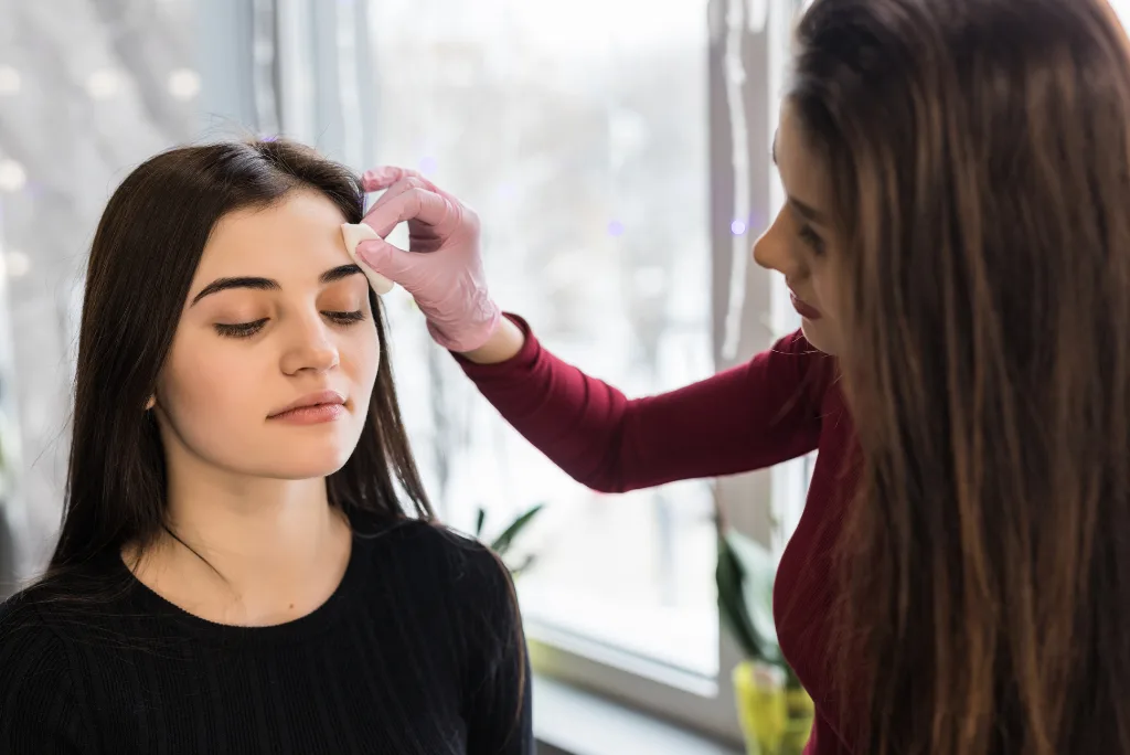 tips after laser morle removal